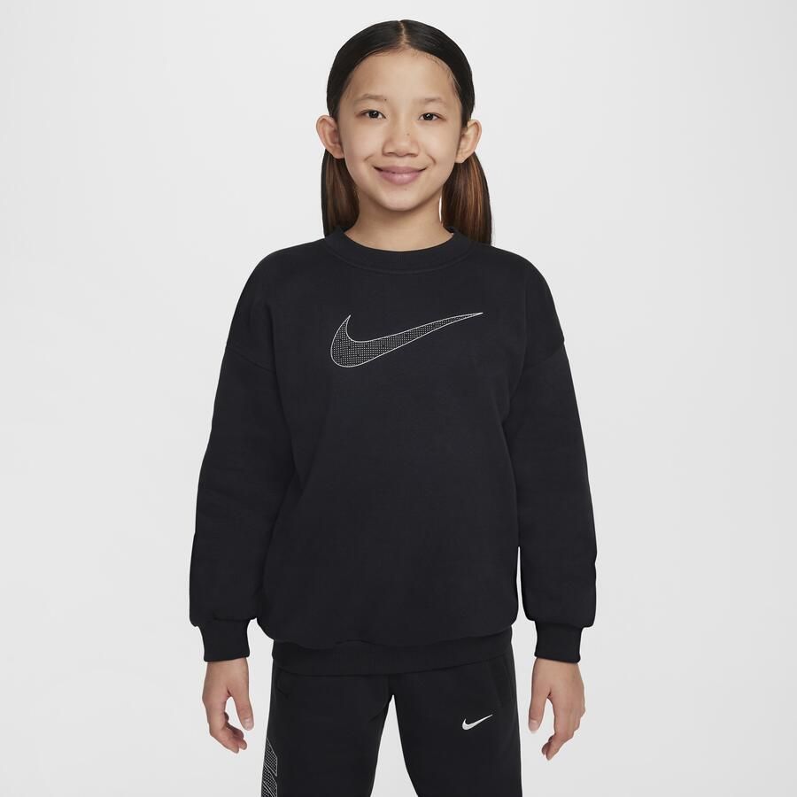 Nike Sportswear Club Fleece oversized sweatshirt voor Zwart - Foto 2