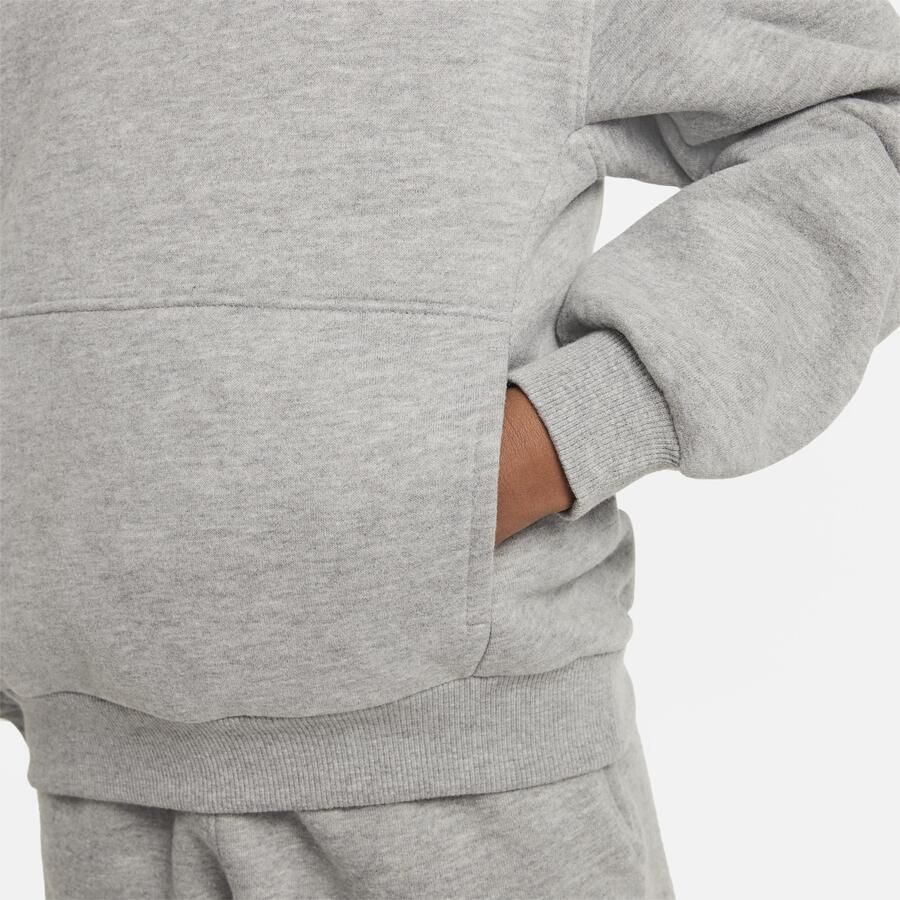 Nike Sportswear Club Fleece Pullover hoodie voor kleuters Grijs