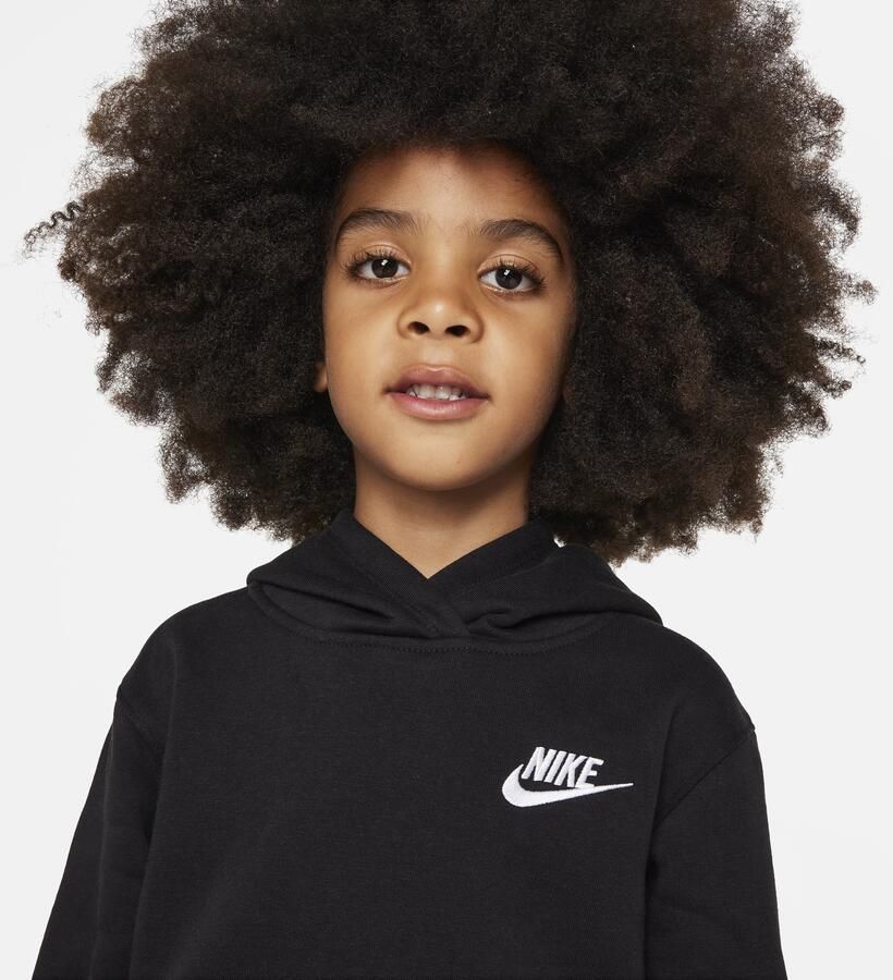 Nike Club Fleece Pullover hoodie voor kleuters Zwart - Foto 2