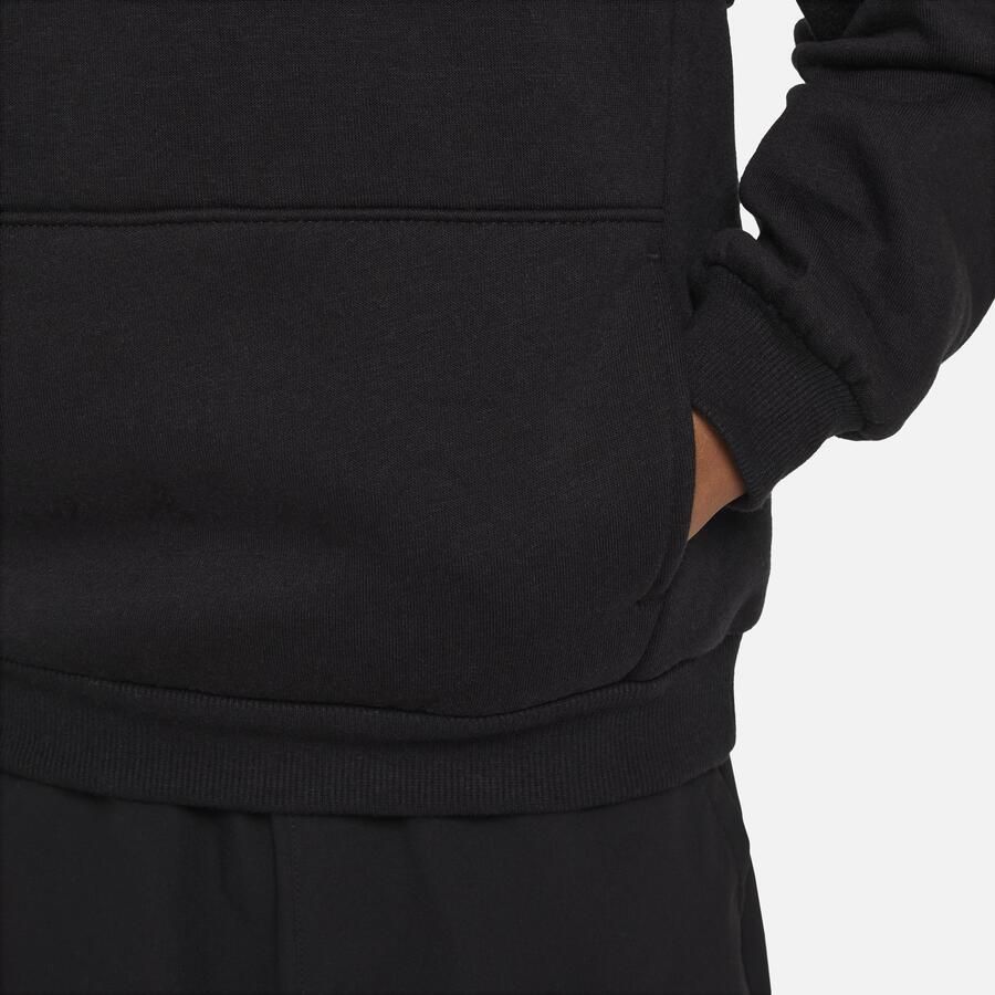 Nike Club Fleece Pullover hoodie voor kleuters Zwart