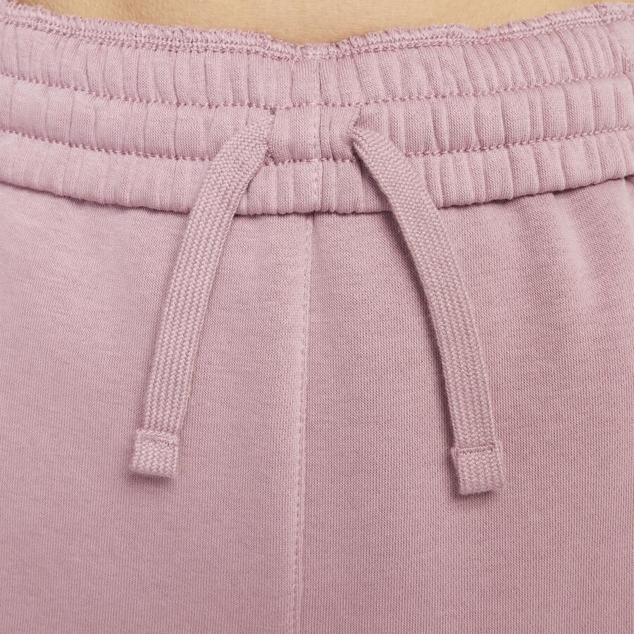 Nike Sportswear Club Fleece ruimvallende broek voor meisjes Paars