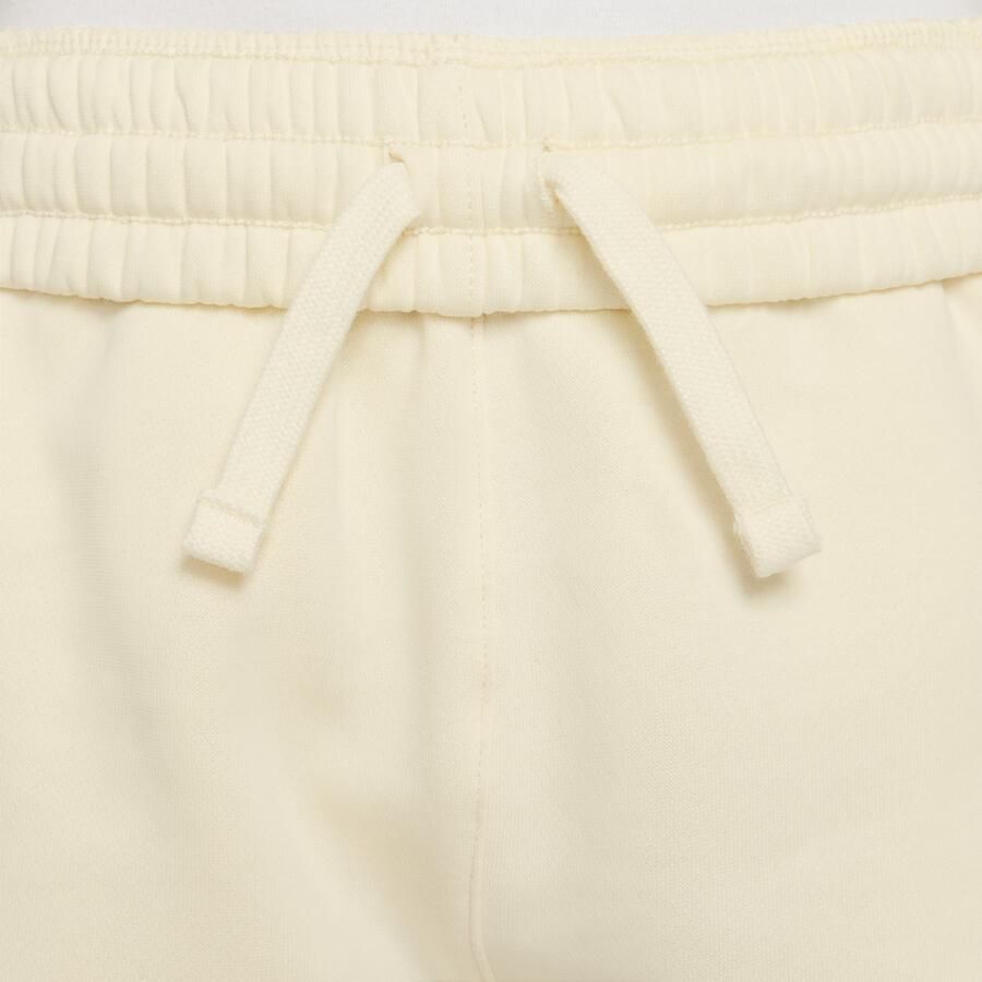 Nike Club Fleece ruimvallende broek voor meisjes Wit