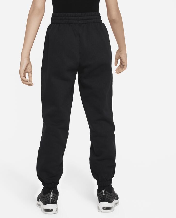 Nike Club Fleece ruimvallende kinderbroek Zwart - Foto 4