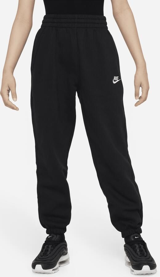 Nike Club Fleece ruimvallende kinderbroek Zwart - Foto 3