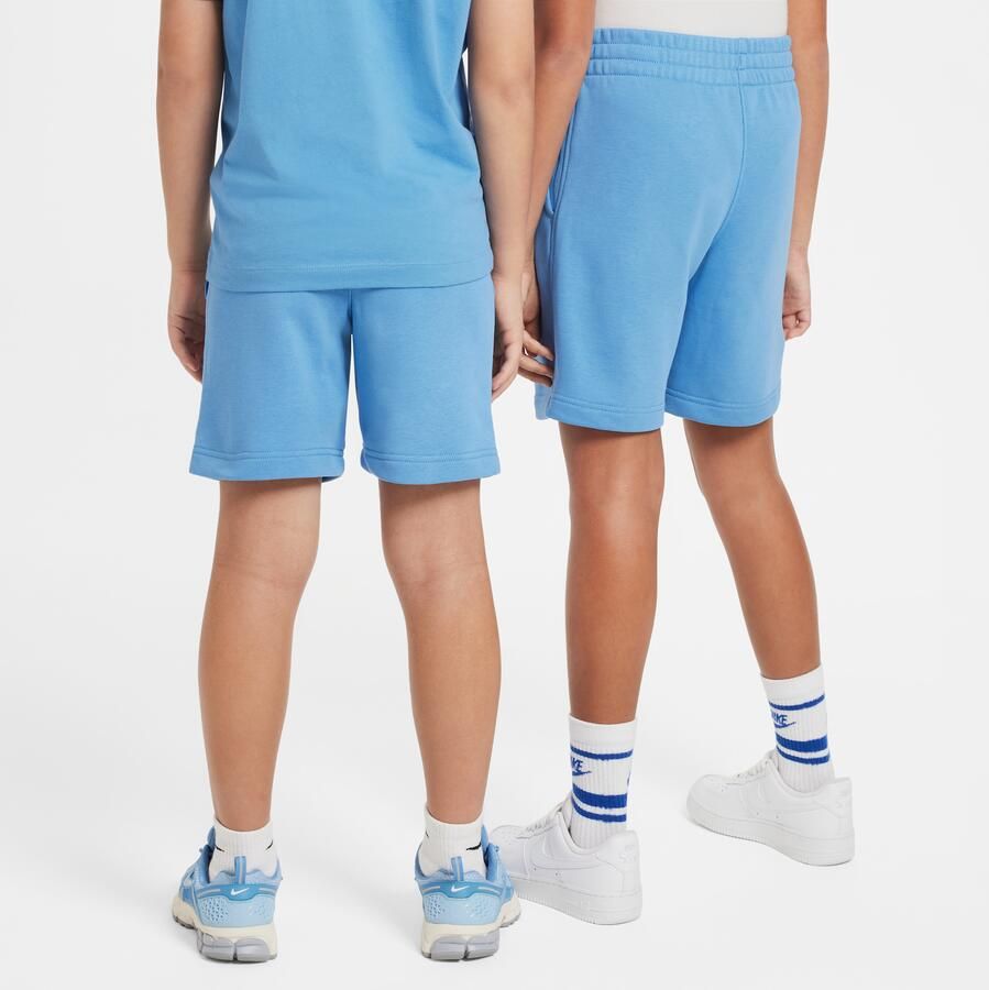 Nike Club Fleece shorts van sweatstof voor kids Blauw - Foto 2