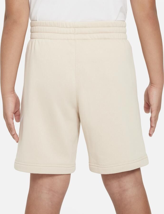 Nike Club Fleece shorts van sweatstof voor kids Bruin - Foto 3