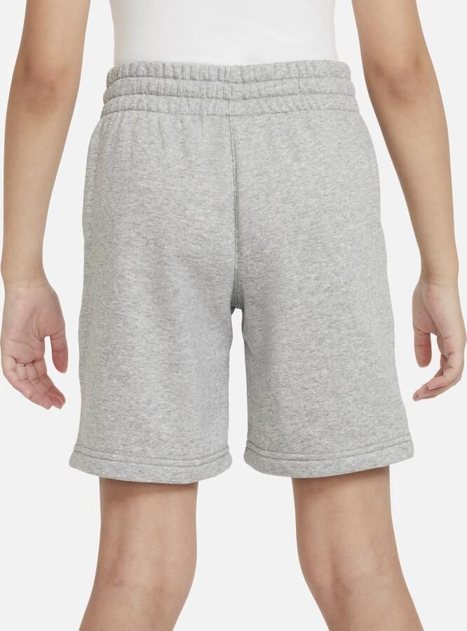 Nike Club Fleece shorts van sweatstof voor kids Grijs - Foto 3
