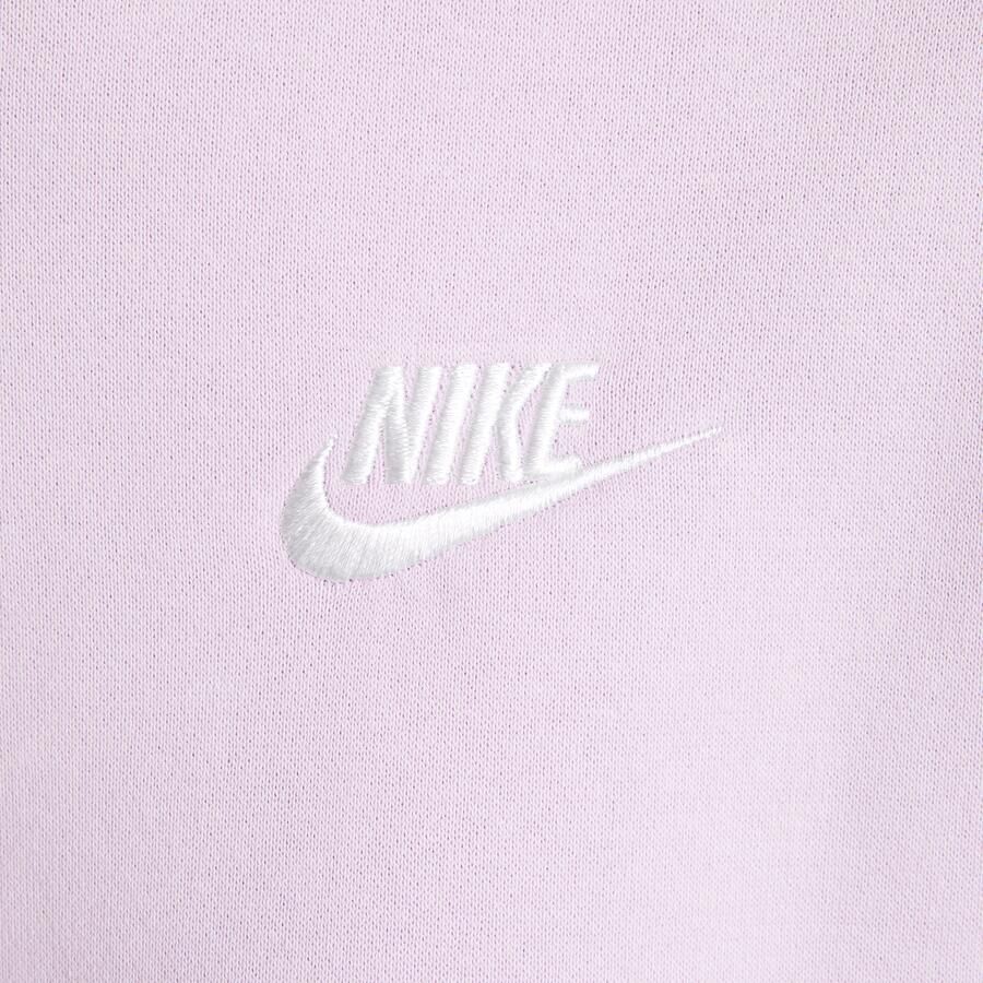 Nike Sportswear Club Fleece sweatshirt met ronde hals en recht design voor meisjes Paars - Foto 2