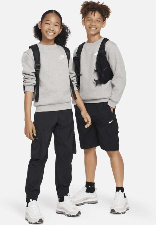 Nike Club Fleece sweatshirt voor kids Grijs - Foto 3