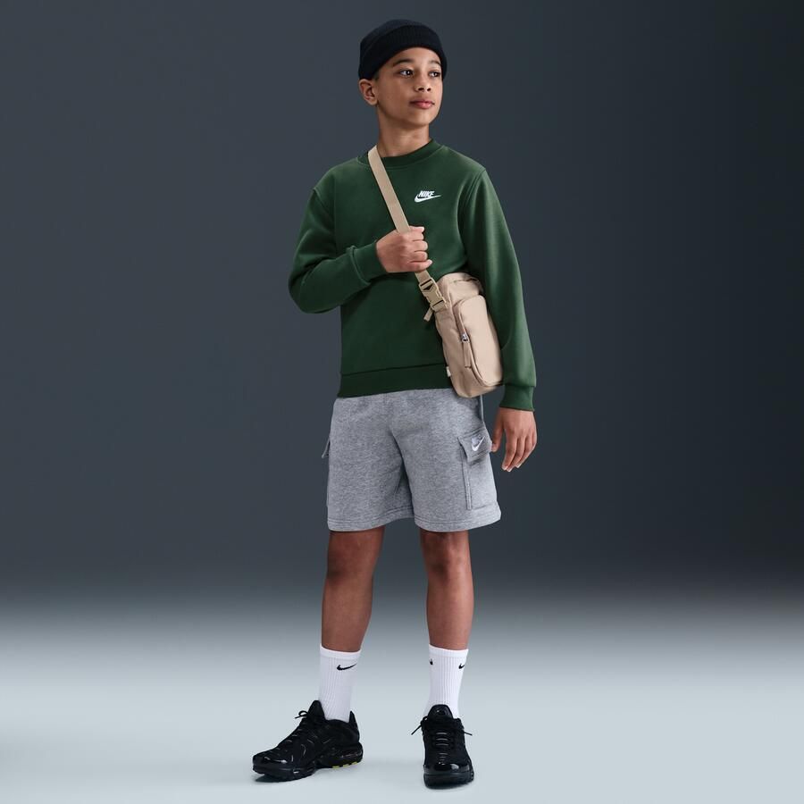Nike Sportswear Club Fleece sweatshirt voor kids Groen - Foto 3