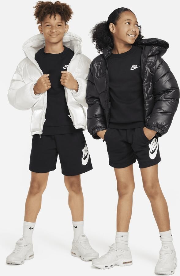 Nike Sportswear Club Fleece sweatshirt voor kids Zwart - Foto 3