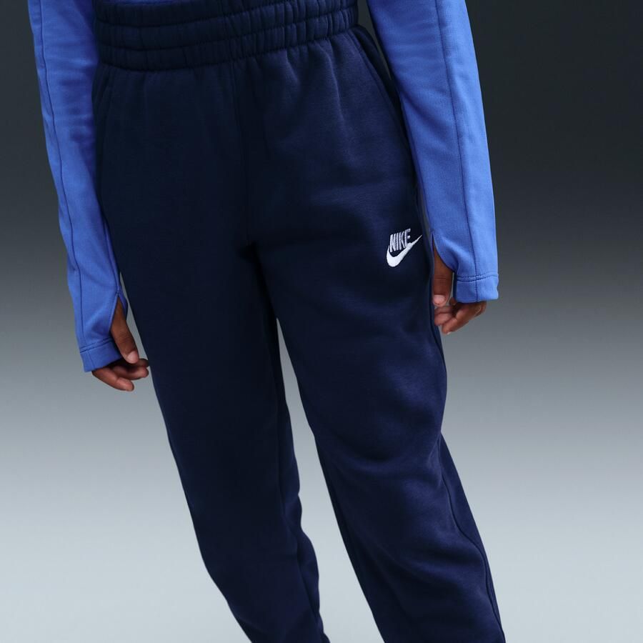 Nike Club Fleece trainingspak met capuchon voor kids Blauw - Foto 3