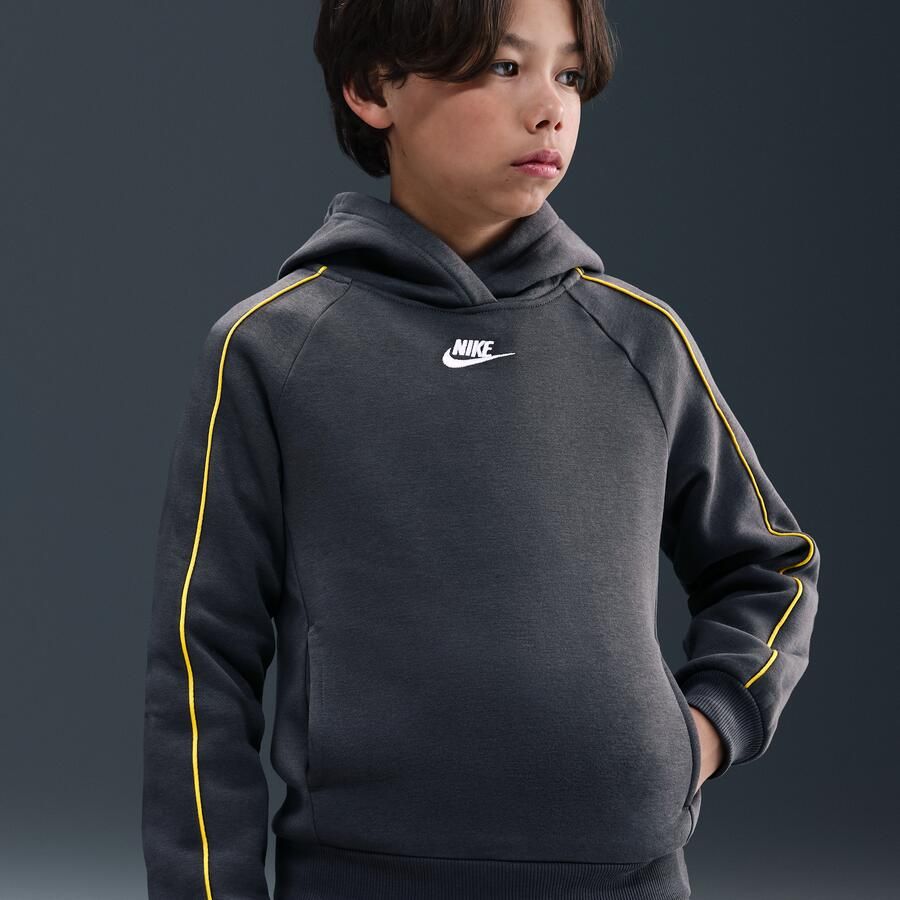 Nike Sportswear Club Fleece trainingspak met capuchon voor kids Grijs