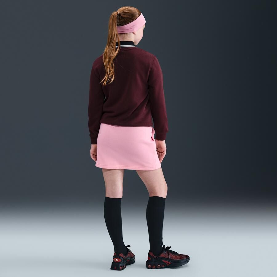 Nike Club rok van sweatstof Roze - Foto 3