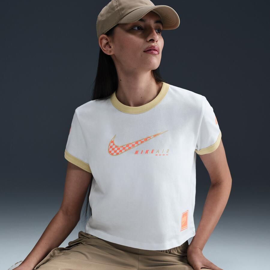 Nike Sportswear Club T-shirt met korte mouwen voor dames Wit - Foto 2