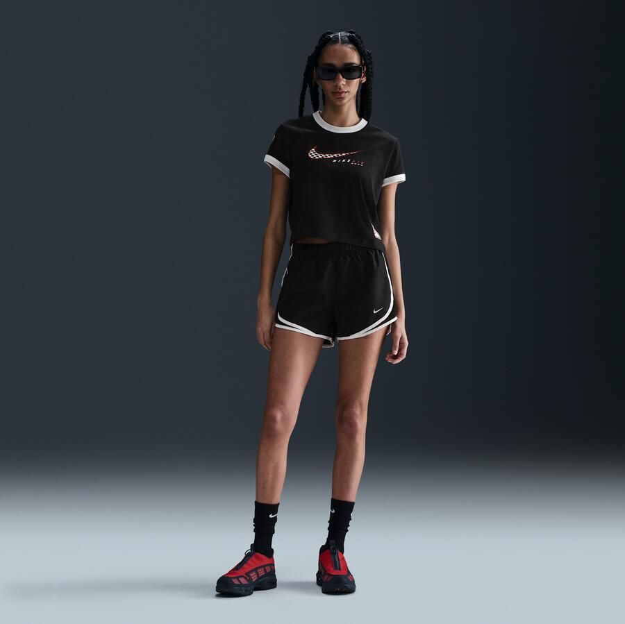 Nike Sportswear Club T-shirt met korte mouwen voor dames Zwart - Foto 3