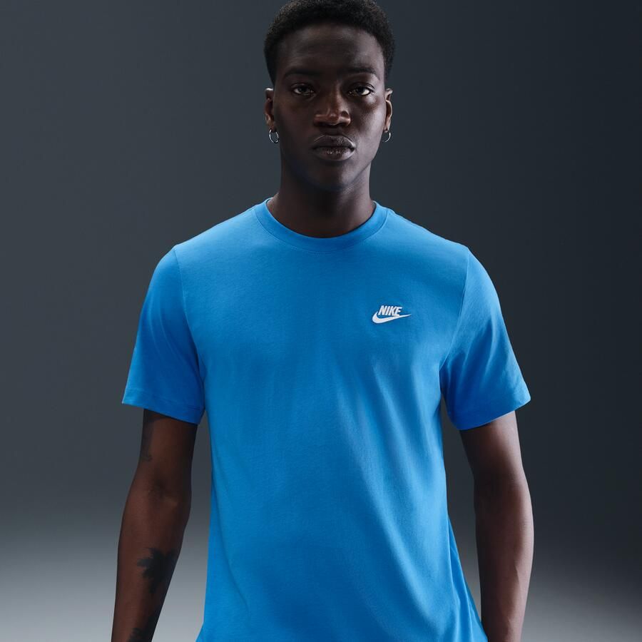 Nike Club T-shirt voor heren Blauw - Foto 4