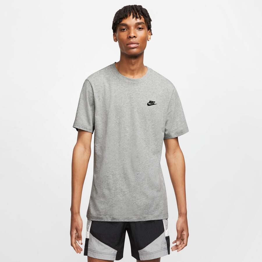 Nike Sportswear Club Grijze Heren T-shirt Gray Heren - Foto 3