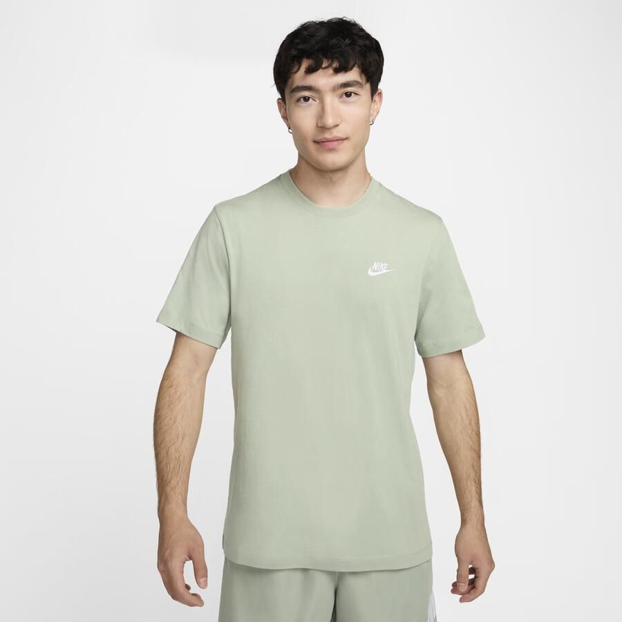 Nike Sportswear Club T-shirt voor heren Groen - Foto 3