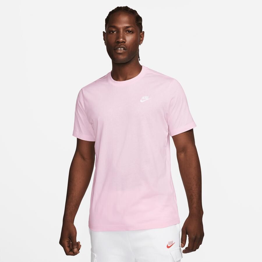 Nike Roze Sportswear Club T-Shirt Pink Unisex - Foto 4