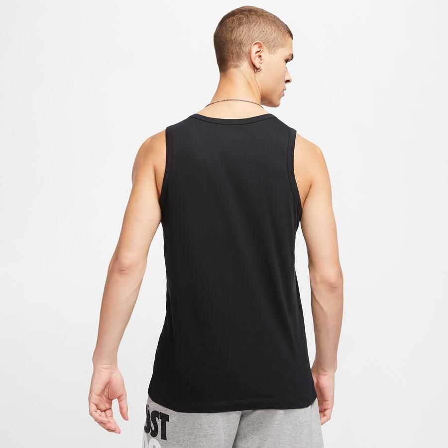 Nike Sportswear Club tanktop voor heren Zwart - Foto 4