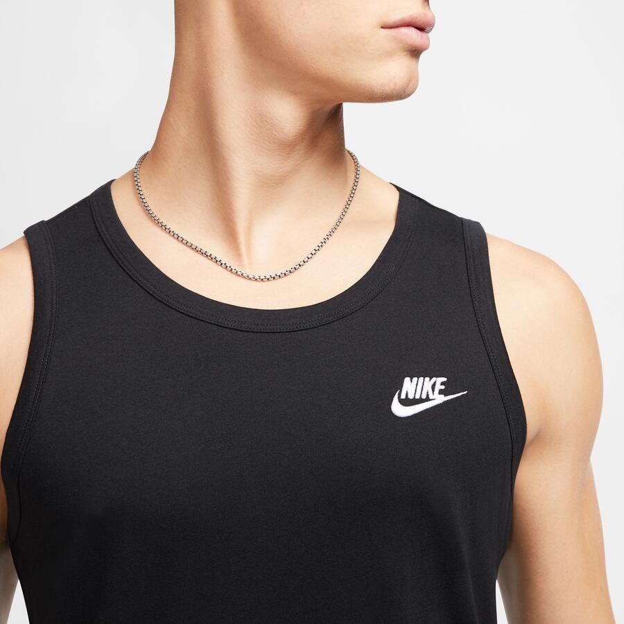Nike Sportswear Club tanktop voor heren Zwart