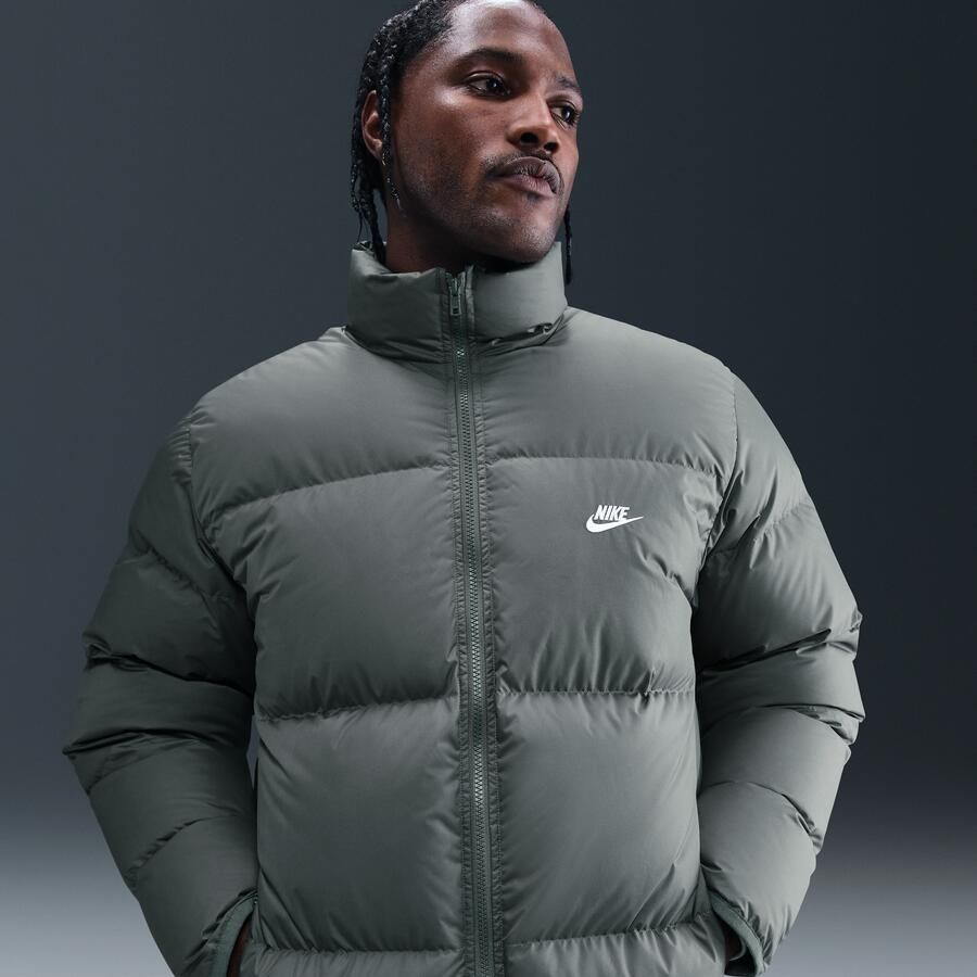 Nike Sportswear Club Therma-FIT gewatteerd herenjack Grijs - Foto 4