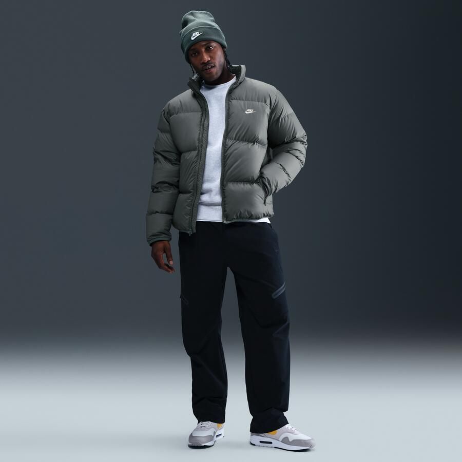 Nike Sportswear Club Therma-FIT gewatteerd herenjack Grijs - Foto 3