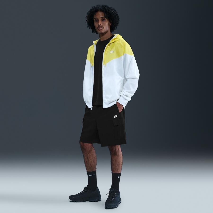 Nike Club utilityshorts voor heren Zwart - Foto 4