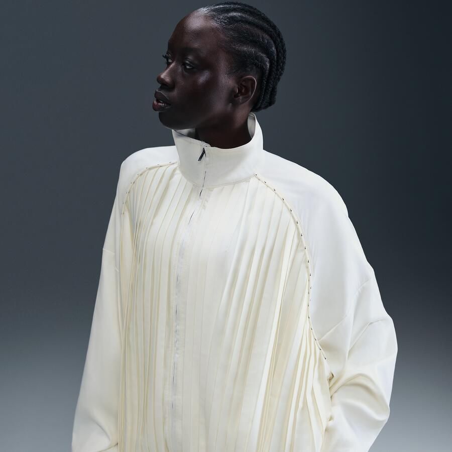 Nike Collection geplooid trainingsjack voor dames Wit - Foto 4