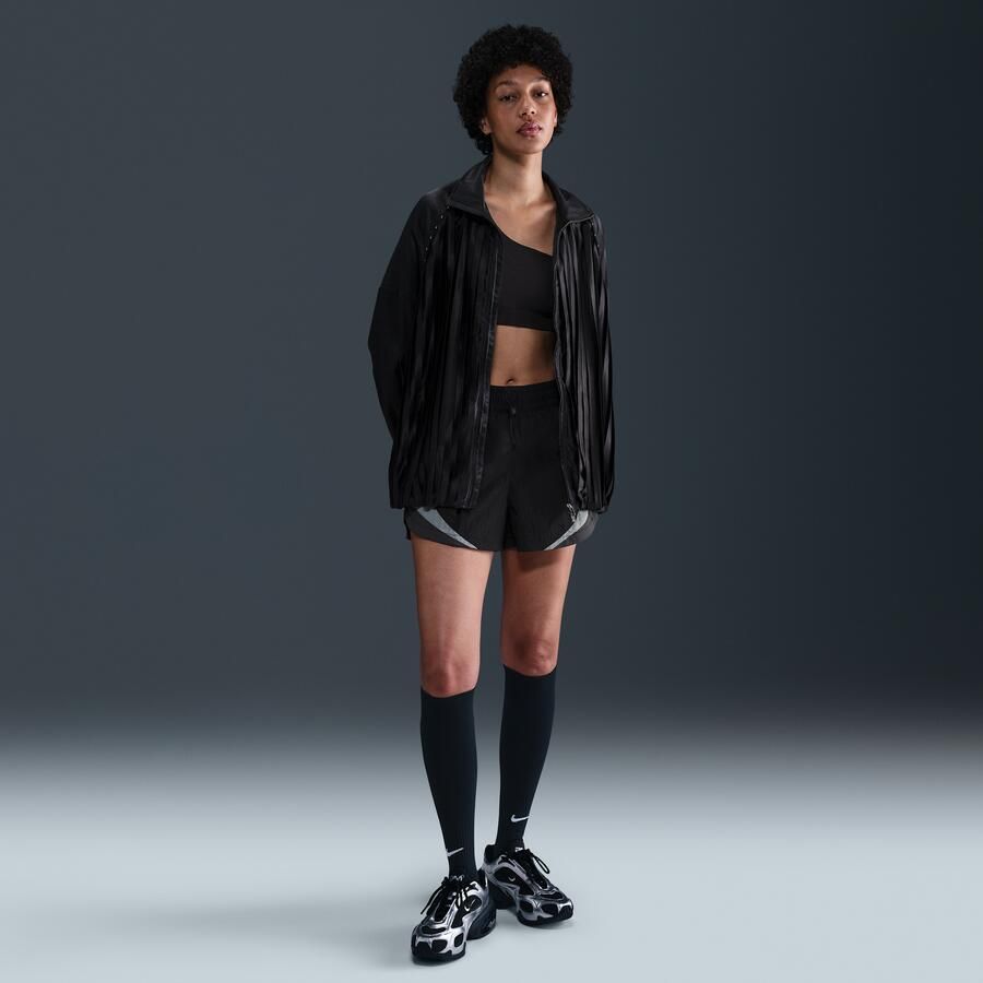 Nike Collection geplooid trainingsjack voor dames Zwart - Foto 3