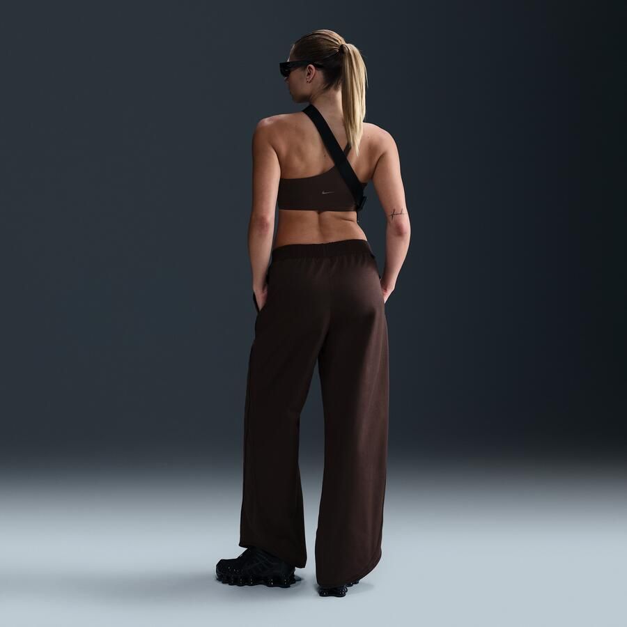 Nike Collection trainingsbroek van keperstof met halfhoge taille voor dames Bruin - Foto 3