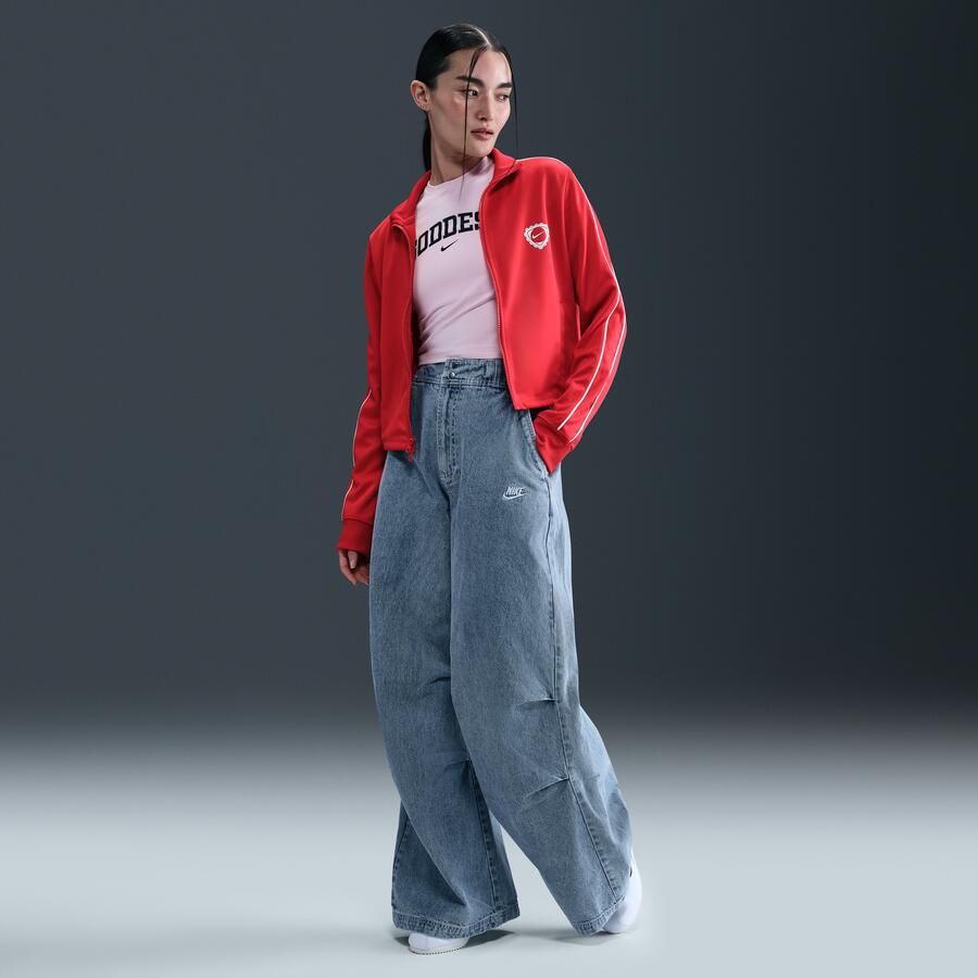 Nike Damesjack Rood - Foto 3