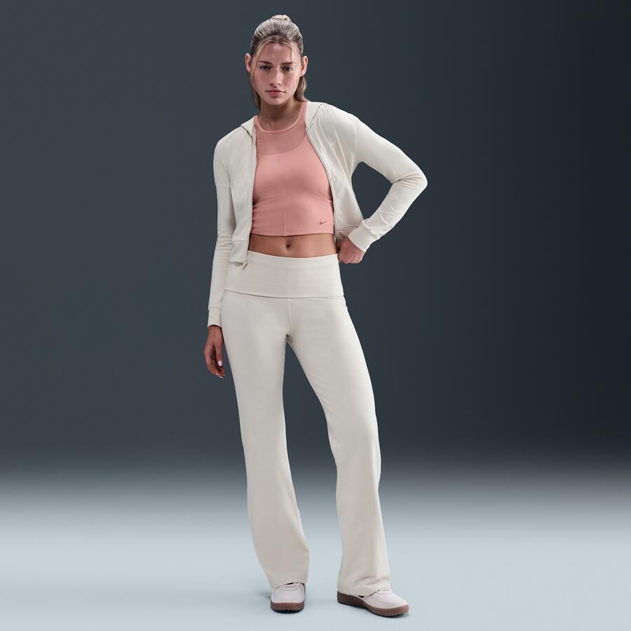 Nike Sportswear damestop met rits over de hele lengte capuchon en lange mouwen Bruin - Foto 3