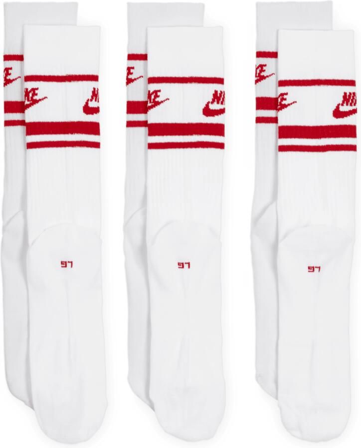 Nike Sportswear Dri-FIT Everyday Essential crew sokken (3 paar) Wit - Foto 4