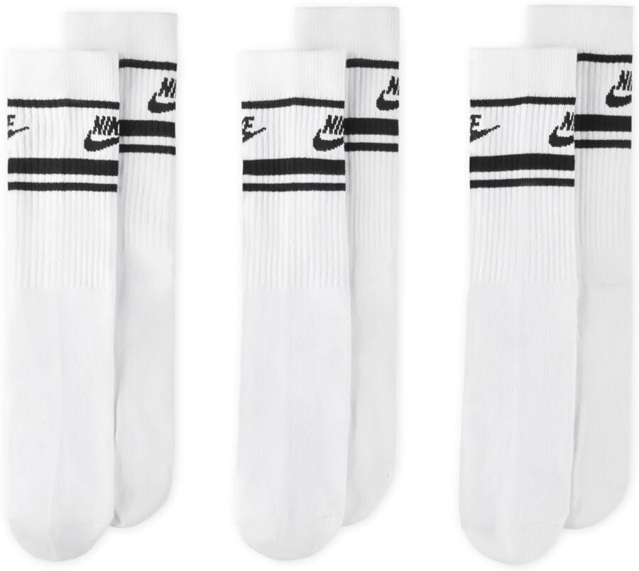 Nike Sportswear Dri-FIT Everyday Essential crew sokken (3 paar) Wit - Foto 3