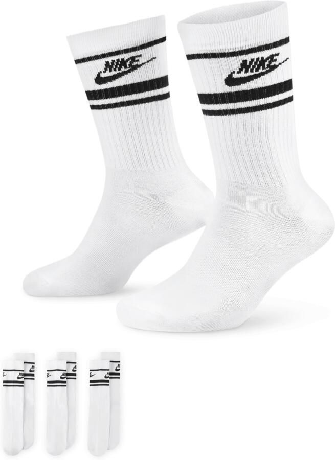 Nike Sportswear Dri-FIT Everyday Essential crew sokken (3 paar) Wit - Foto 2