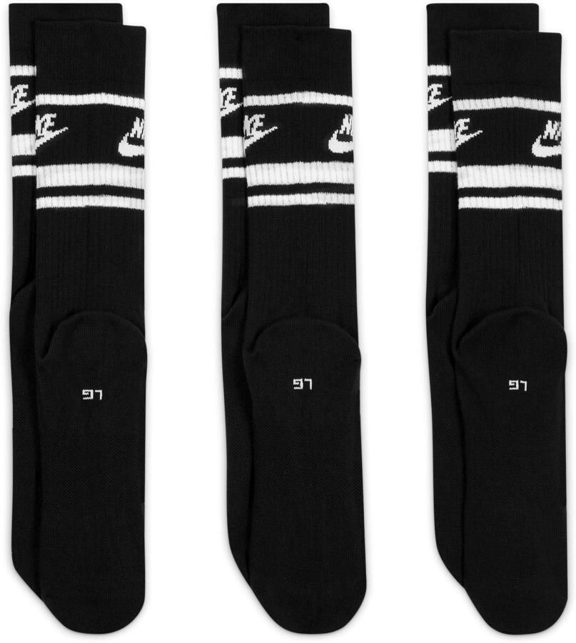 Nike Sportswear Dri-FIT Everyday Essential crew sokken (3 paar) Zwart - Foto 3