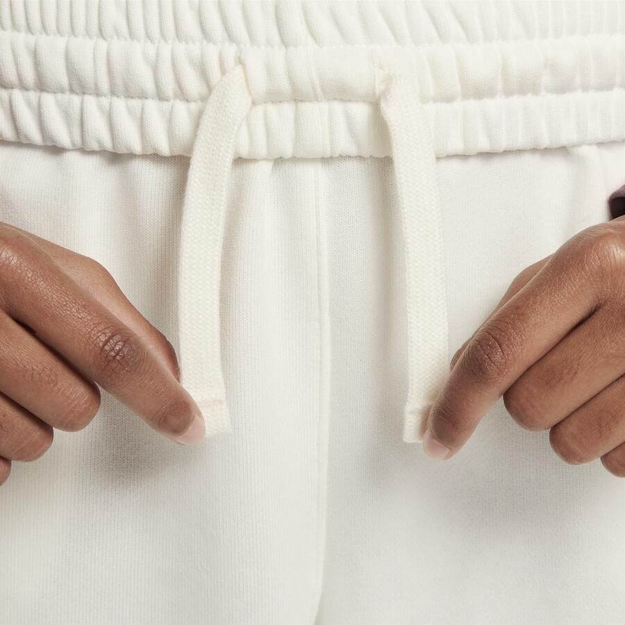 Nike Dri-FIT oversized fleecebroek voor meisjes Wit - Foto 2