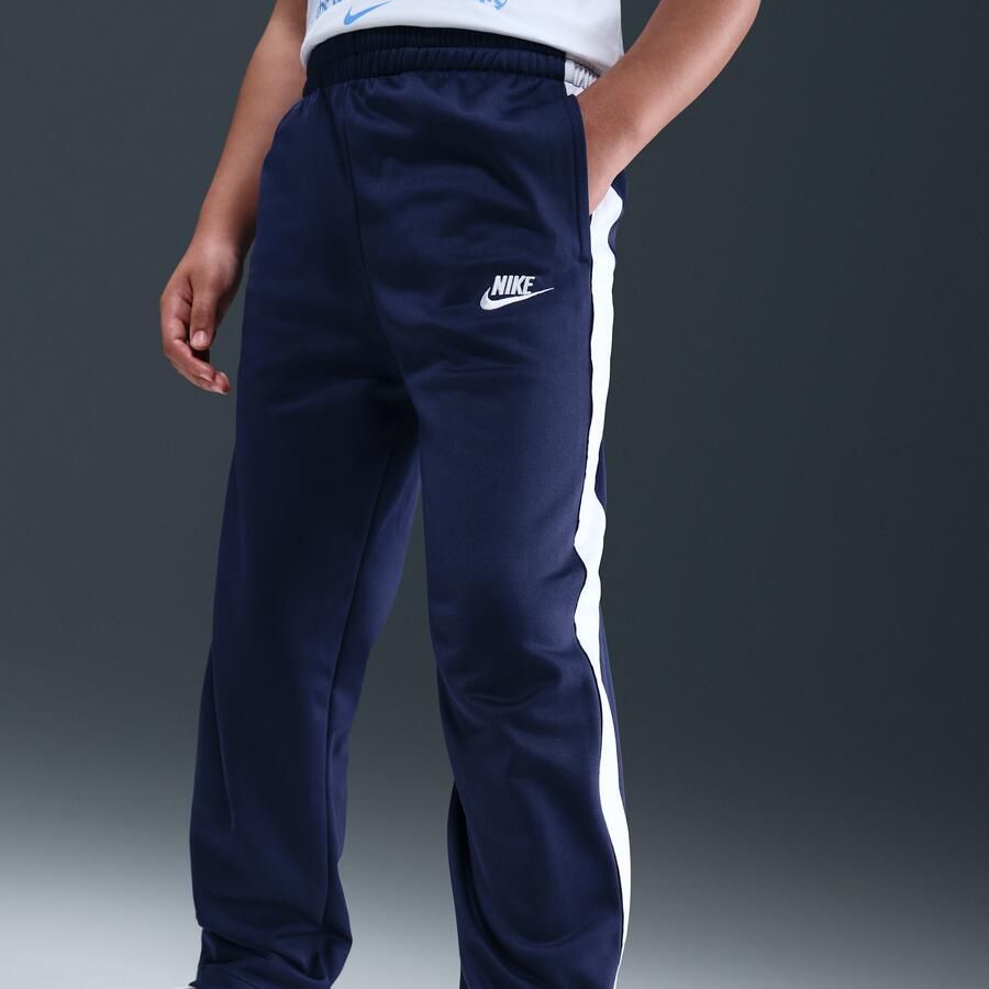 Nike Dri-FIT trainingspak met capuchon voor kids Blauw - Foto 3