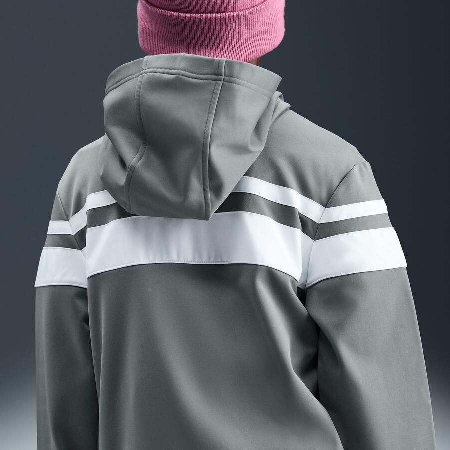 Nike Dri-FIT trainingspak met capuchon voor kids Grijs - Foto 2