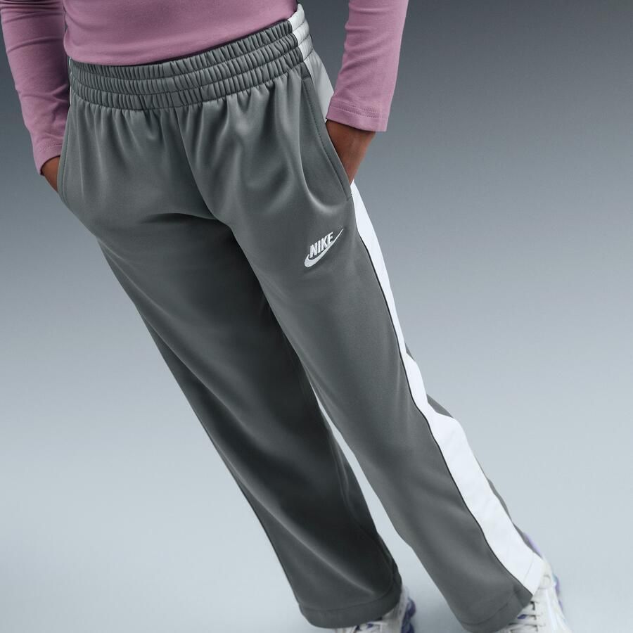 Nike Dri-FIT trainingspak met capuchon voor kids Grijs - Foto 3