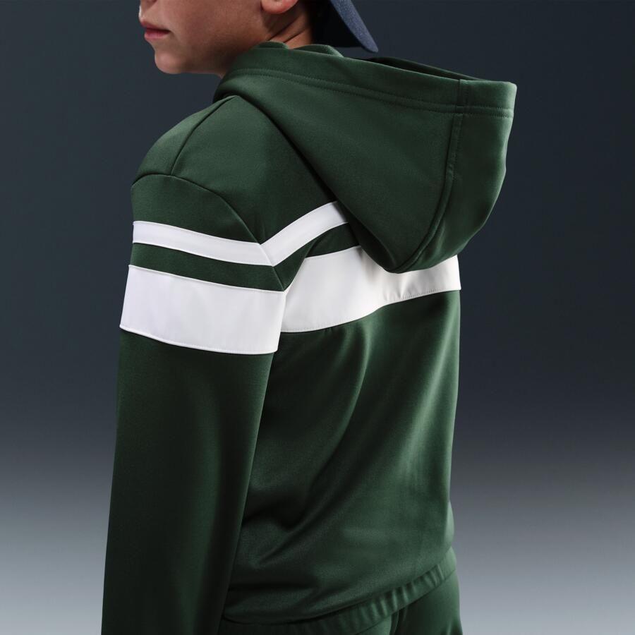 Nike Sportswear Dri-FIT trainingspak met capuchon voor kids Groen - Foto 2