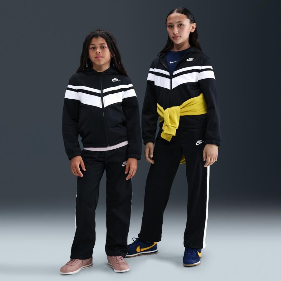 Nike Dri-FIT trainingspak met capuchon voor kids Zwart - Foto 4