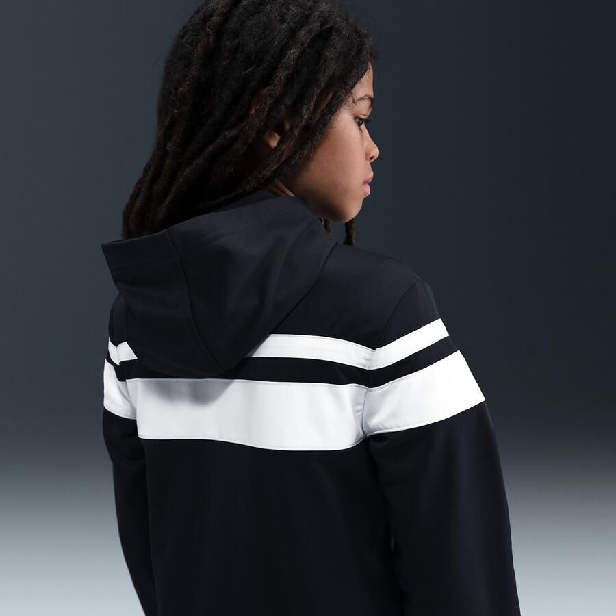 Nike Dri-FIT trainingspak met capuchon voor kids Zwart - Foto 2