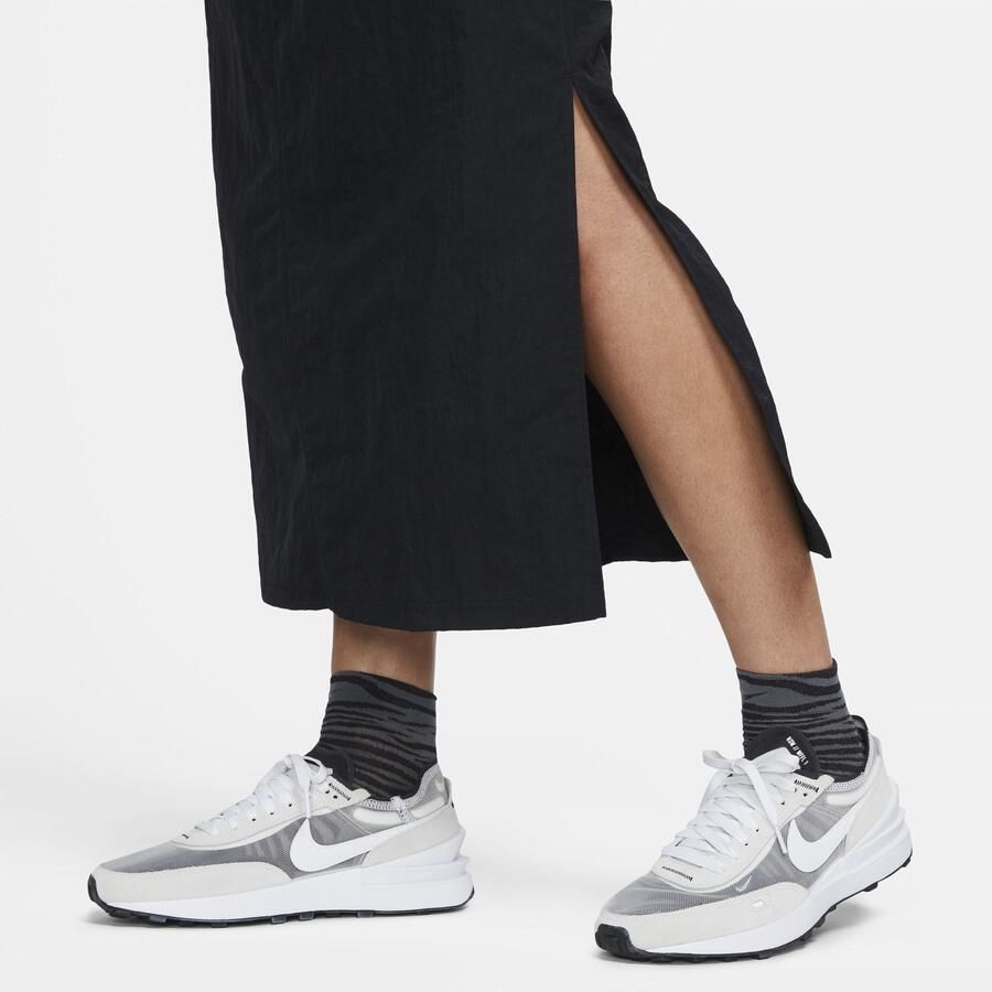 Nike Sportswear Essential Geweven rok met hoge taille Zwart - Foto 2