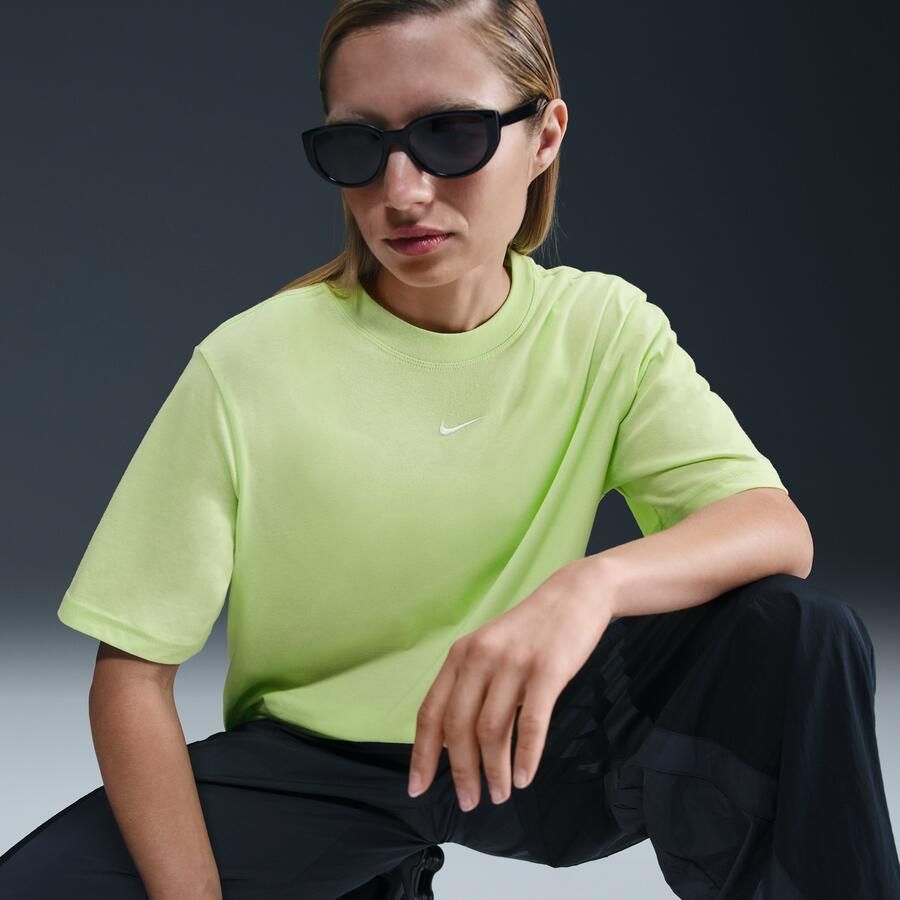 Nike Sportswear Essential T-shirt voor dames Groen - Foto 2