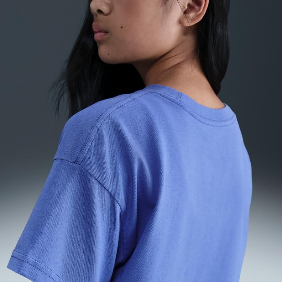 Nike Essential T-shirt voor meisjes Blauw