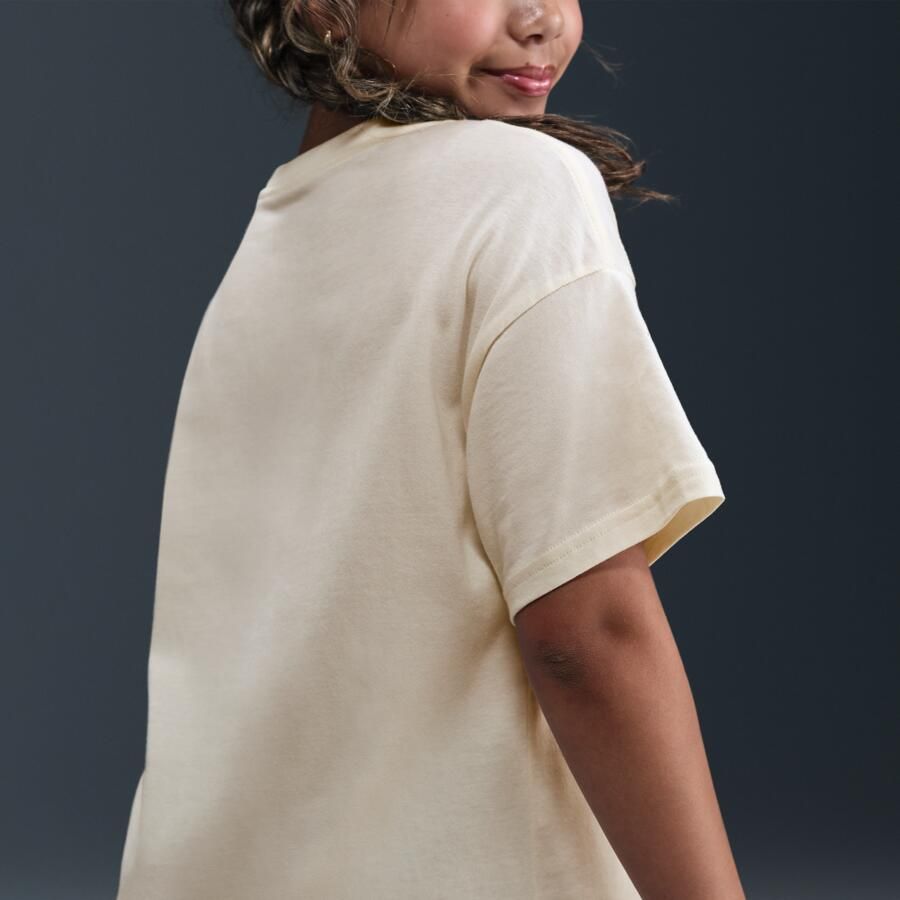 Nike Essential T-shirt voor meisjes Bruin