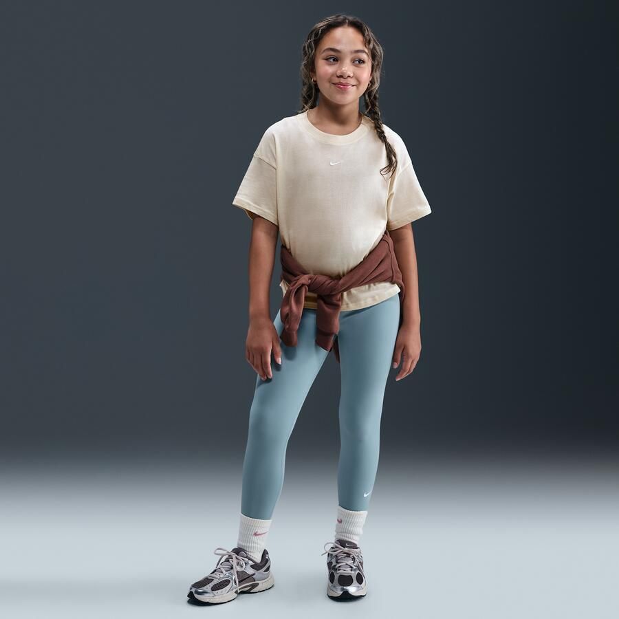 Nike Essential T-shirt voor meisjes Bruin - Foto 3